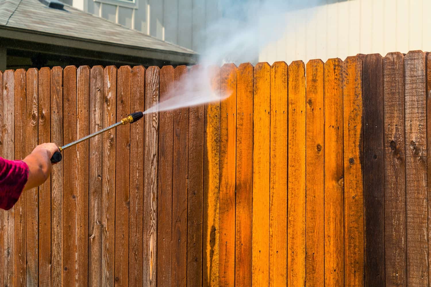 Fence Pressure Washing in fort mill sc